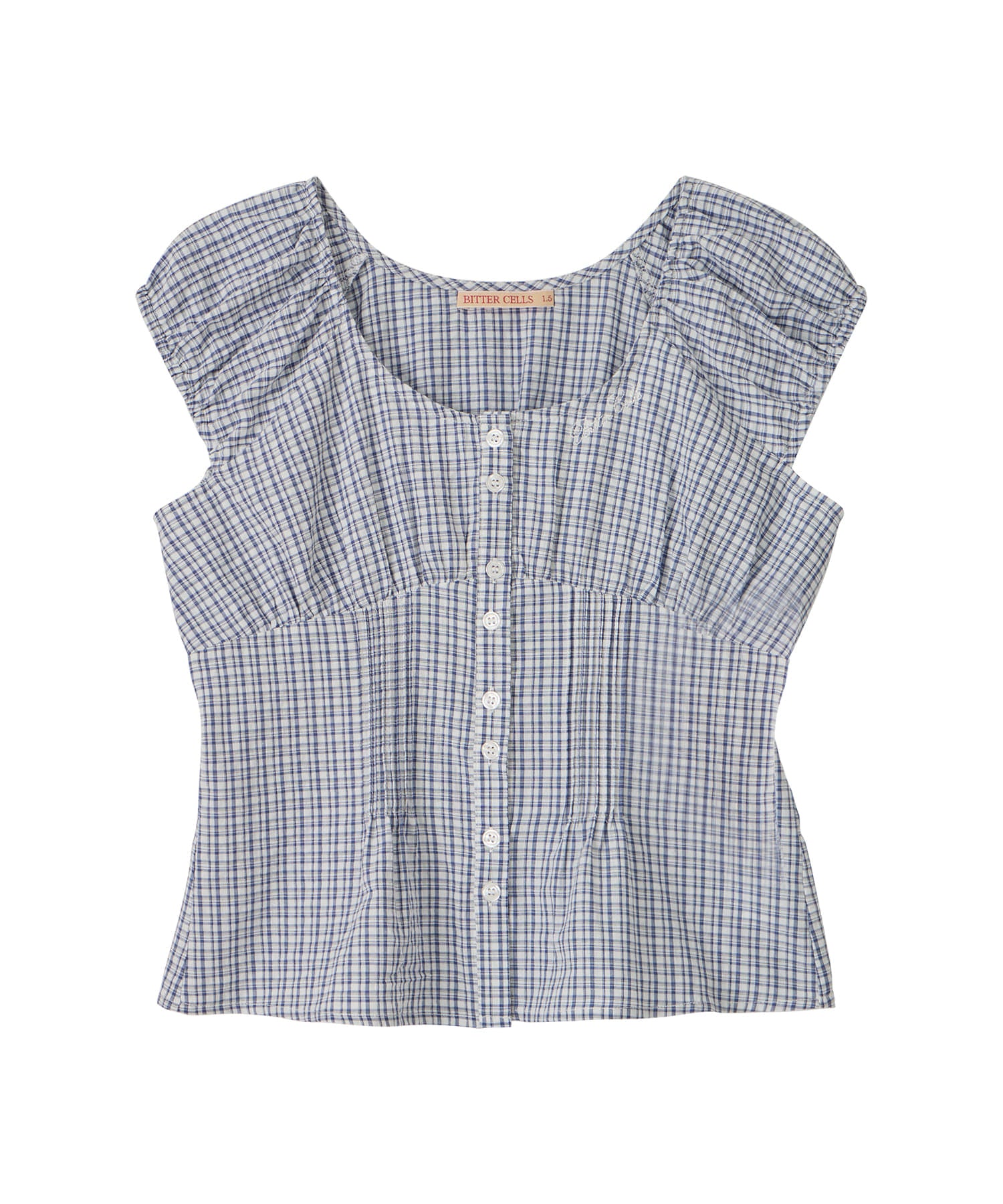 Bitter Cells Ivy Puff Cap Blouse