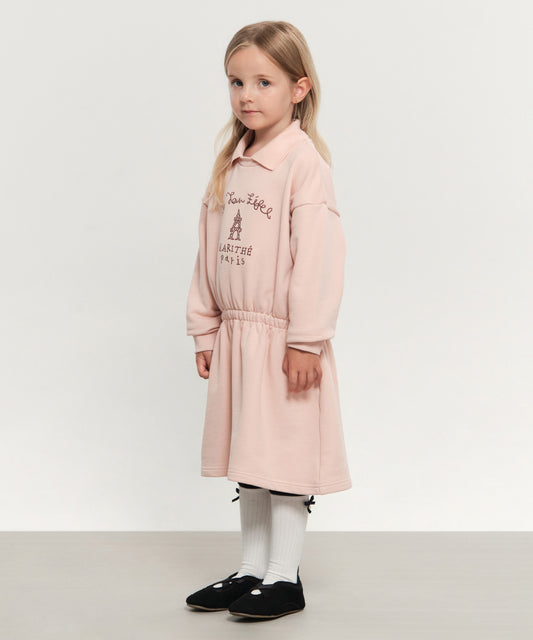 Marithé François Girbaud Kids W Collar Sweatshirt Dress