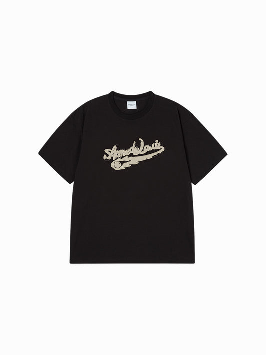 ADLV Baseball Applique Short Sleeve T-Shirt