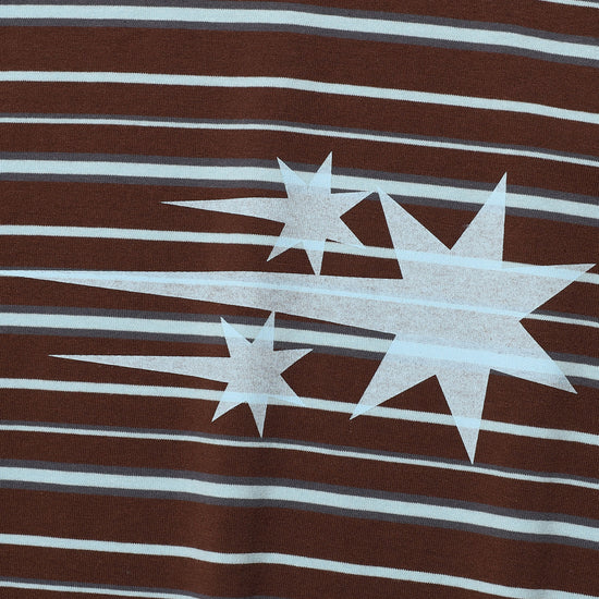 Nice Ghost Club Stripe 3 Star Basic Ringer Tee
