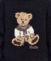 Marithé François Girbaud Kids Bear Jacquard Knit Pullover