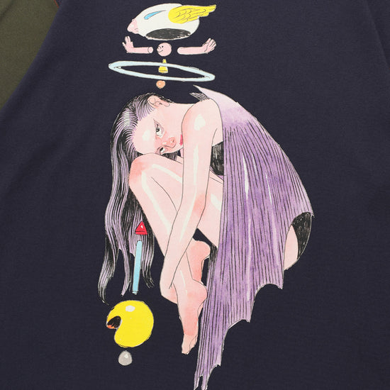 Nice Ghost Club Gakiya Isamu Big Big Tee [Navy]