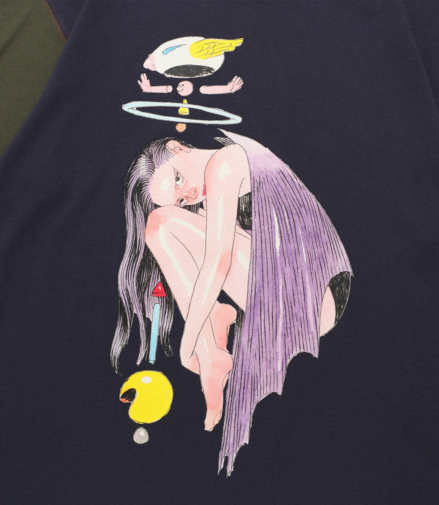 Nice Ghost Club Gakiya Isamu Big Big Tee [Navy]