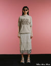 Nice Ghost Club Gummy Bear Summer Knit Half T-Shirt
