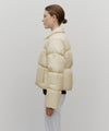 Marithé François Girbaud W COLLAR CROP DOWN JACKET