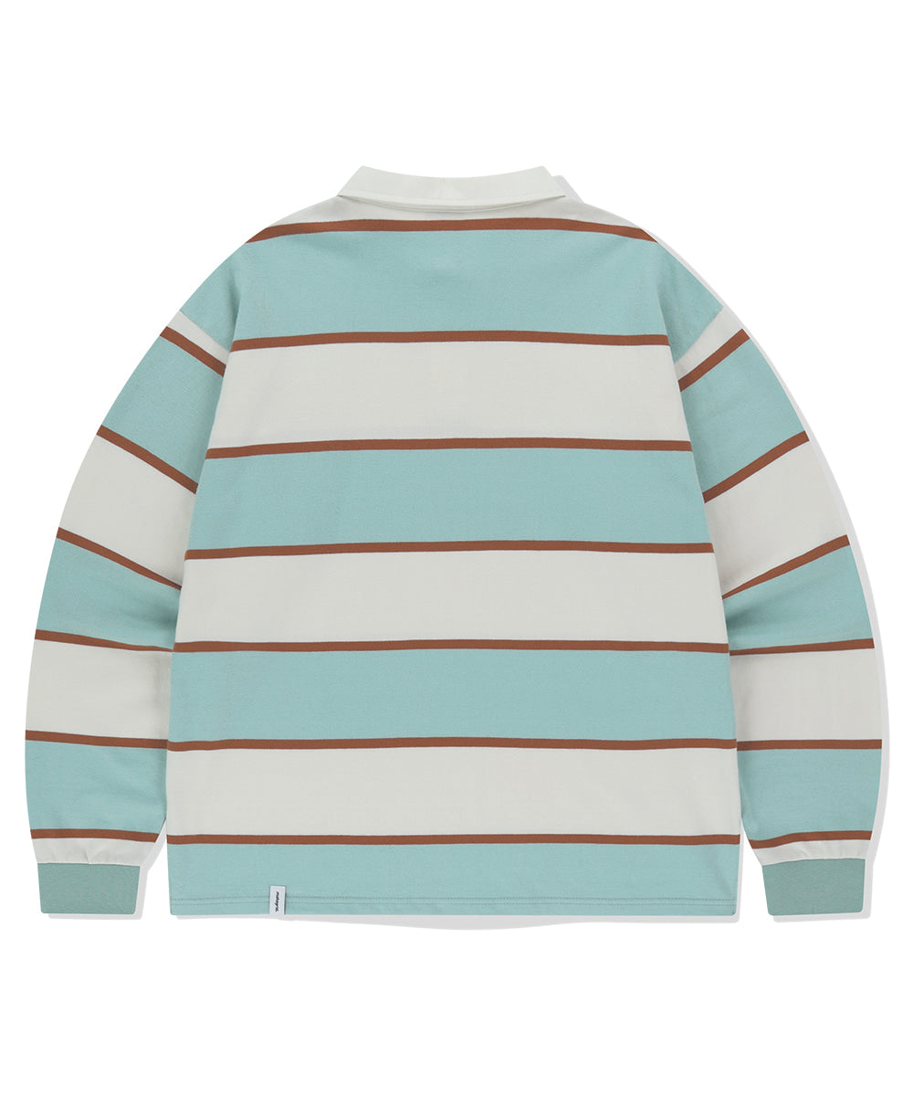 Mahagrid Stripe Rugby Shirt