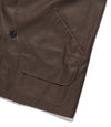 Nice Ghost Club PU Leather Work Car Coat