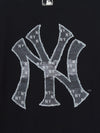 MLB Vintage Denimlike Monogram Big Lux Over Fit T-shirt