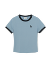 MLB Women's Basic Small Logo Ringer T-Shirts