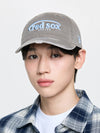 MLB Vintage Damage Curve Logo Unstructured Ballcap