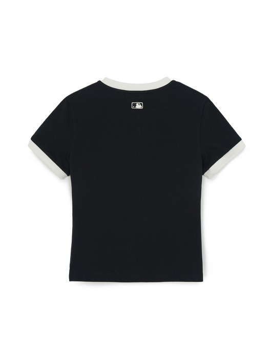 MLB Women's Basic Small Logo Ringer T-Shirts