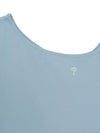 MLB Women's Basic Off Shoulder Shirring Ribbed Dress