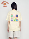 ADLV SLEEPING LINE FRIENDS SHORT SLEEVE T-SHIRT