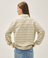 Marithé François Girbaud Stripe Pique Long Sleeve Tee