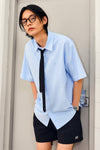 General Idea UNISEX Basic Oxford Half Shirt