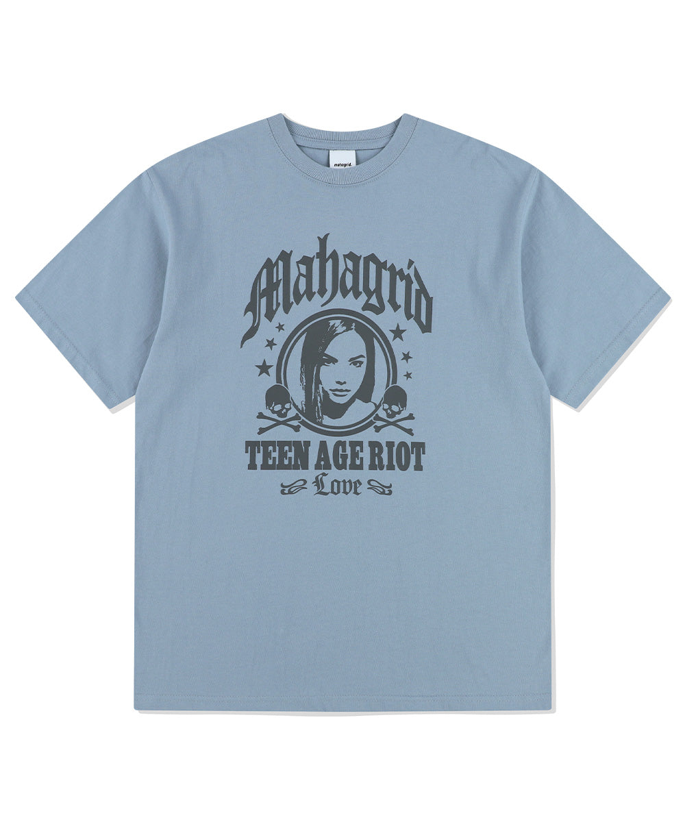 Mahagrid Two Skull Rock Tee