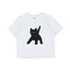AEAE Flashed Cats Eye Crop T-Shirt