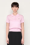General Idea WOMAN Airy Essential Collar Half Knit