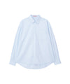 Bitter Cells Melting Paper Overfit Shirt-Sky Blue