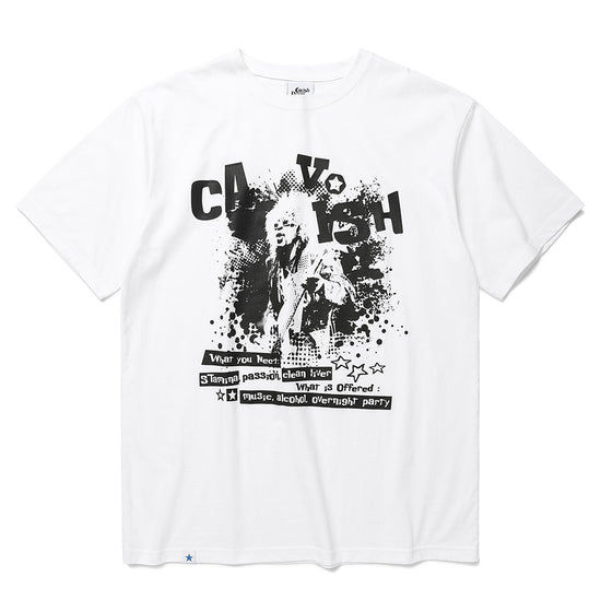 Cavish COLLINS SHORT SLEEVE TEE [WHITE]
