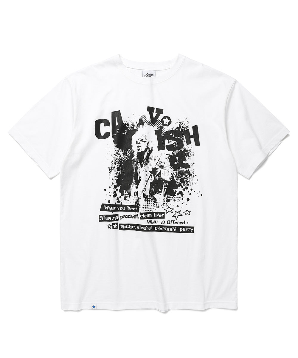 Cavish COLLINS SHORT SLEEVE TEE [WHITE]