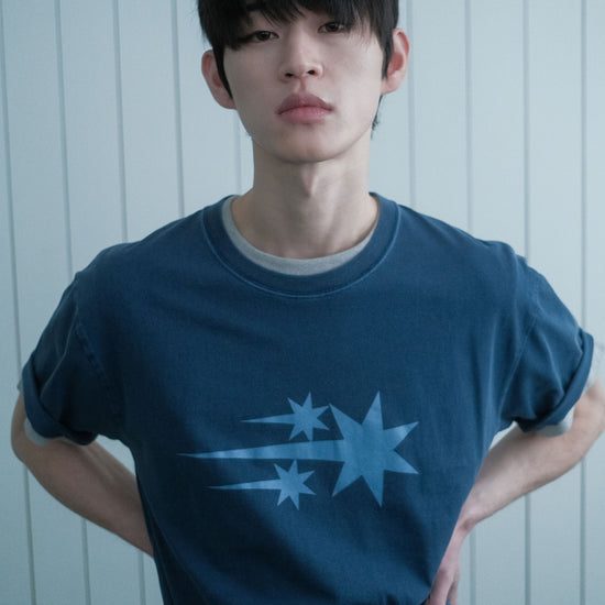 Nice Ghost Club 3 Star Symbol Pigment Tee