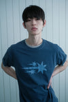 Nice Ghost Club 3 Star Symbol Pigment Tee