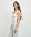 Marithé François Girbaud W BASIC STRING CROP SLEEVELESS
