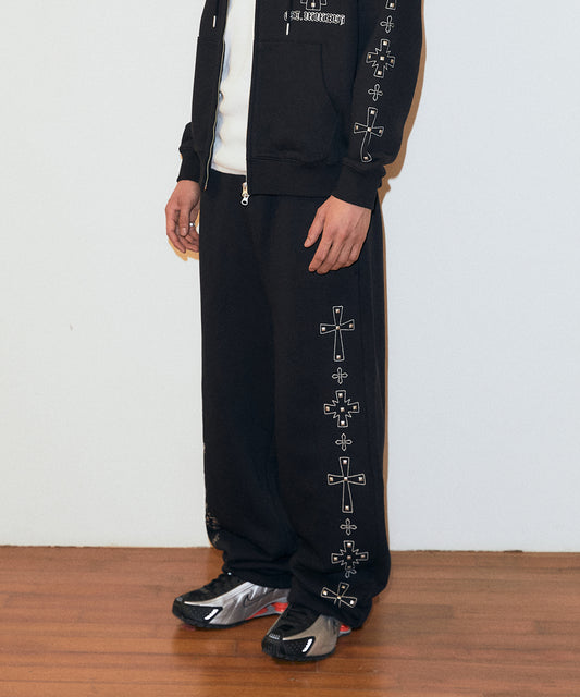 Mahagrid Cross Stud Sweatpant