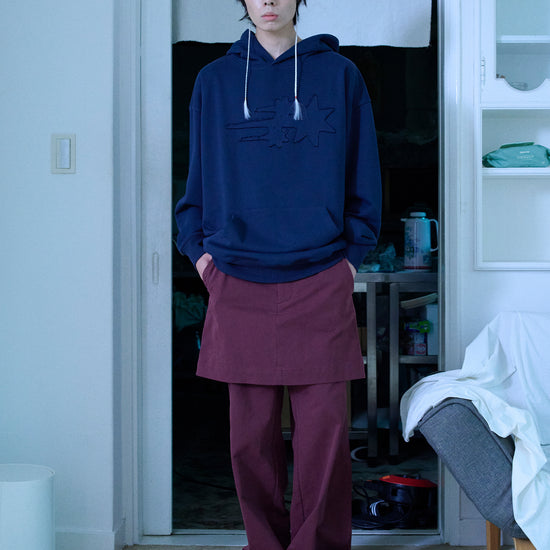 Nice Ghost Club 3 Star Logo Hoodie