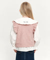 Marithé François Girbaud Kids W Ruffle Knit Vest