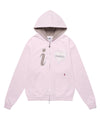 Cavish S Size 5/8 Delivery I LOVE MUSIC ZIP UP HOODIE [PINK]