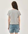 Marithé François Girbaud [REGEN] W FRENCH FRUIT SHOP GRAPHIC TEE white