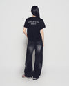 ADLV Woman ADLV Baby Face Yawn Short Sleeve T-Shirt