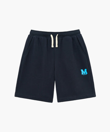 Marithé François Girbaud ENFANT M LOGO SWEAT SHORTS NAVY