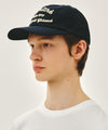 Marithé François Girbaud CHAIN EMBROIDERY FLAT BRIM CAP