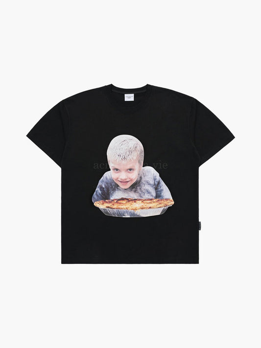 ADLV Baby Face Pie Boy Short Sleeve T-Shirt
