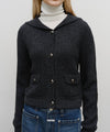 Marithé François Girbaud W SAILOR RIB KNIT CARDIGAN