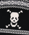 Mahagrid Skull Cowichan Knit Sweater