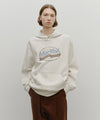 Marithé François Girbaud Vintage Stamp Graphic Hoodie (Brushed) Oatmeal