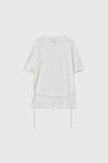 General Idea WOMAN Temperature-Cut Cool Relaxed-Fit Knit T-Shirt [TAUPE]
