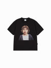 ADLV CURLY HAIR BABY SHORT SLEEVE T-SHIRT