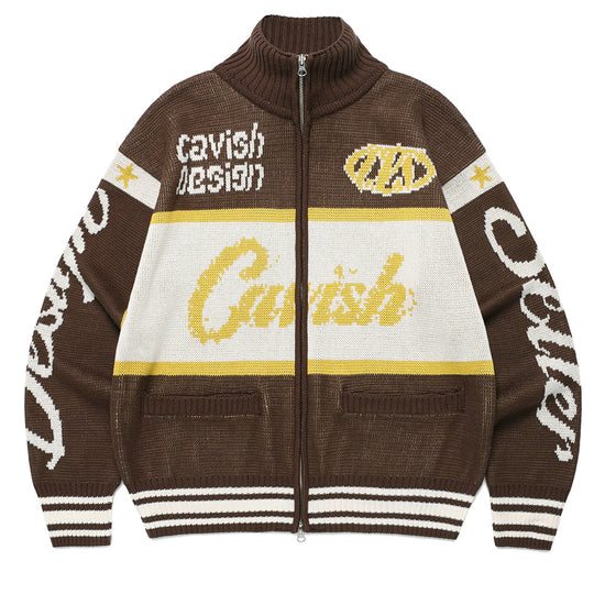 Cavish Racing Team Knit Zip Up