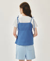 Marithé François Girbaud W PINTUCK CAMISOLE BLOUSE