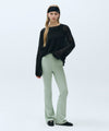 Marithé François Girbaud Mouvement W Classic Logo Bootcut Leggings Mint
