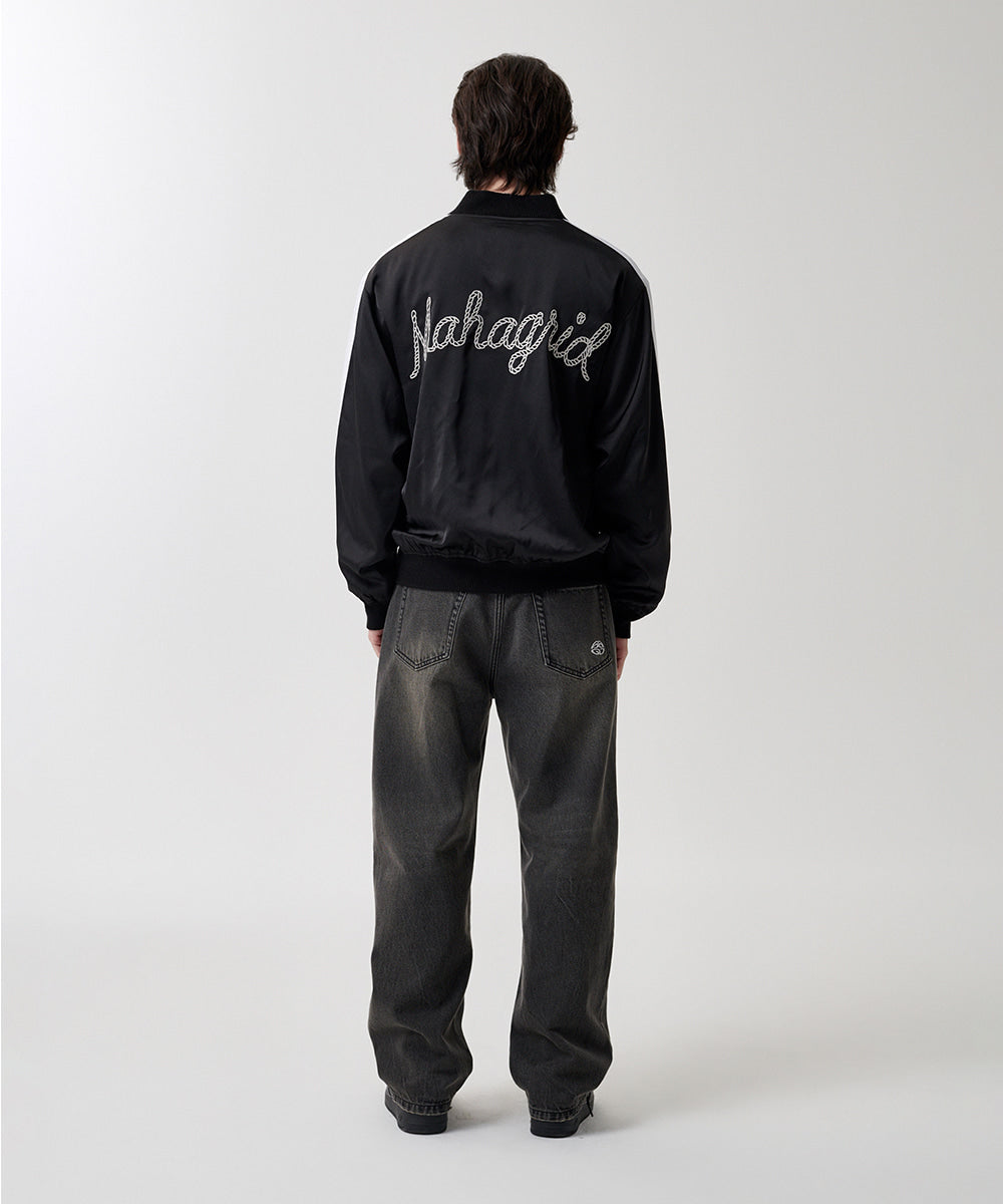 Mahagrid Rope Logo Satin Jacket