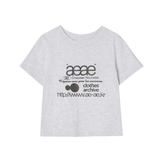 AEAE Web Logo Crop T-Shirt