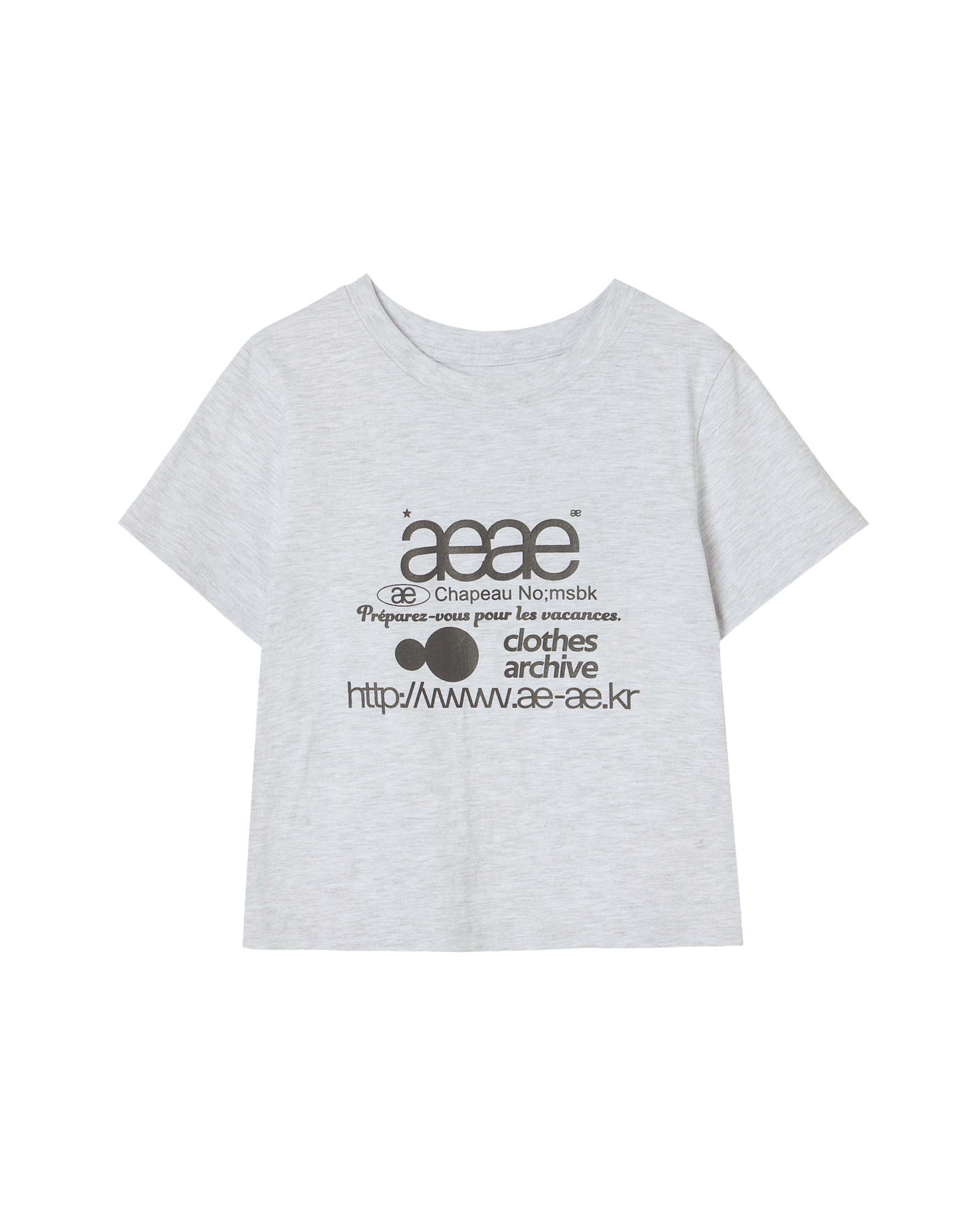 AEAE Web Logo Crop T-Shirt