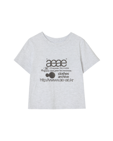 AEAE Web Logo Crop T-Shirt