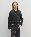 Marithé François Girbaud W DENIM TRUCKER JACKET